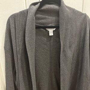 Athleta Pranayama Restore Rib Wrap in charcoal, size XL tall